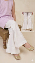 Classic Lawn Bell Bottom Trousers ✨